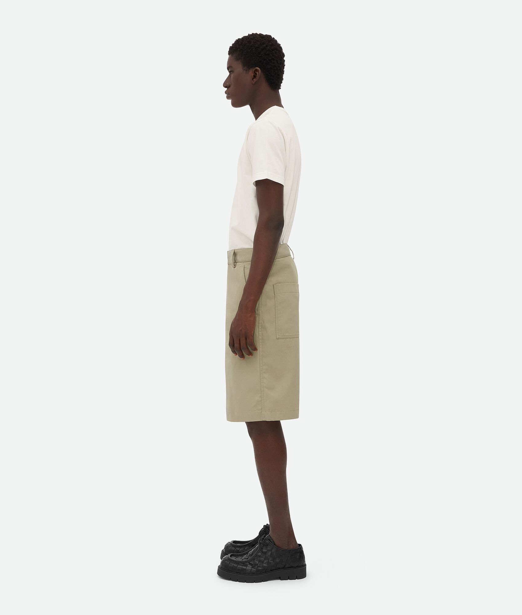 Light Cotton Twill Shorts - 2