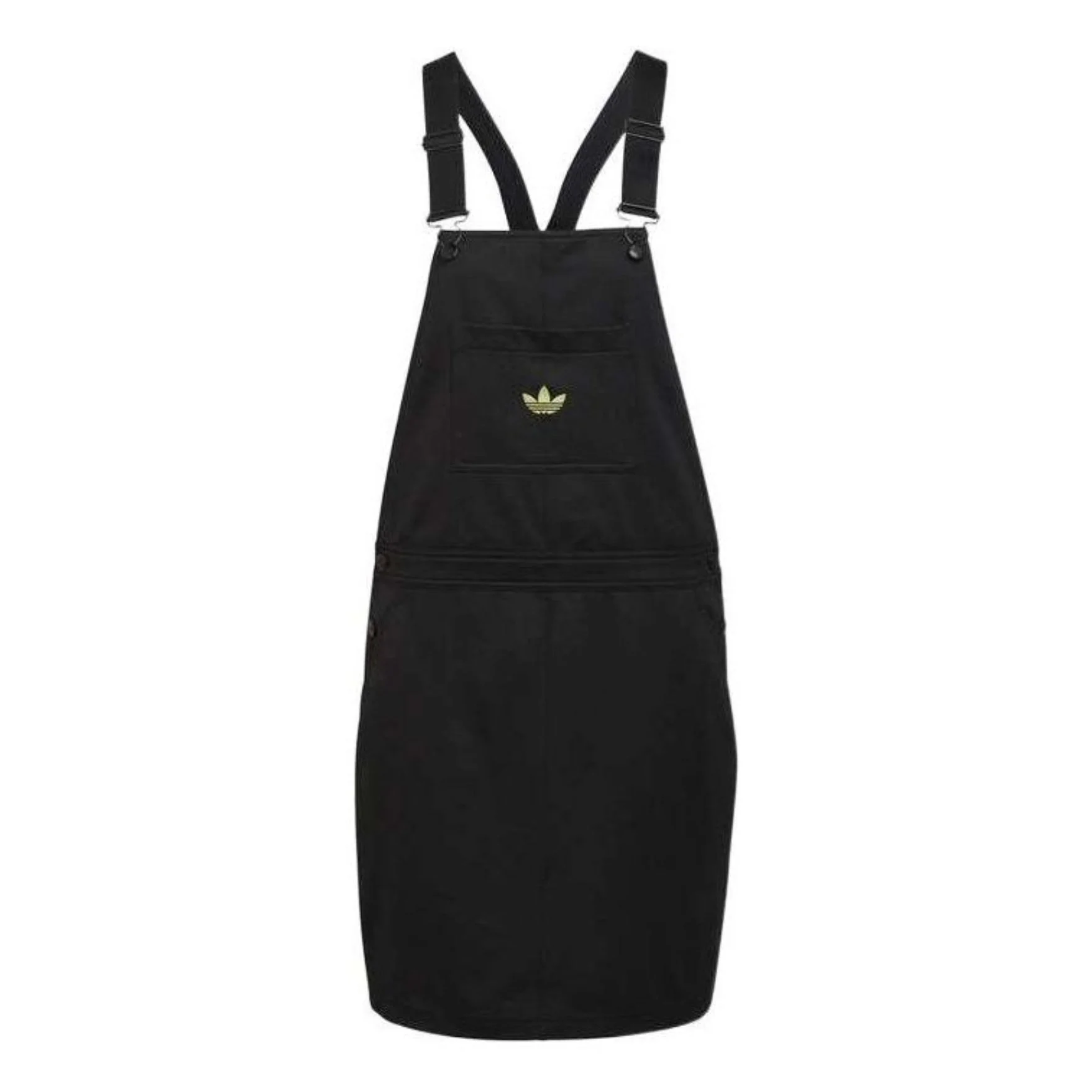 (WMNS) adidas Dungaree Dress 'Black' HB9458 - 1