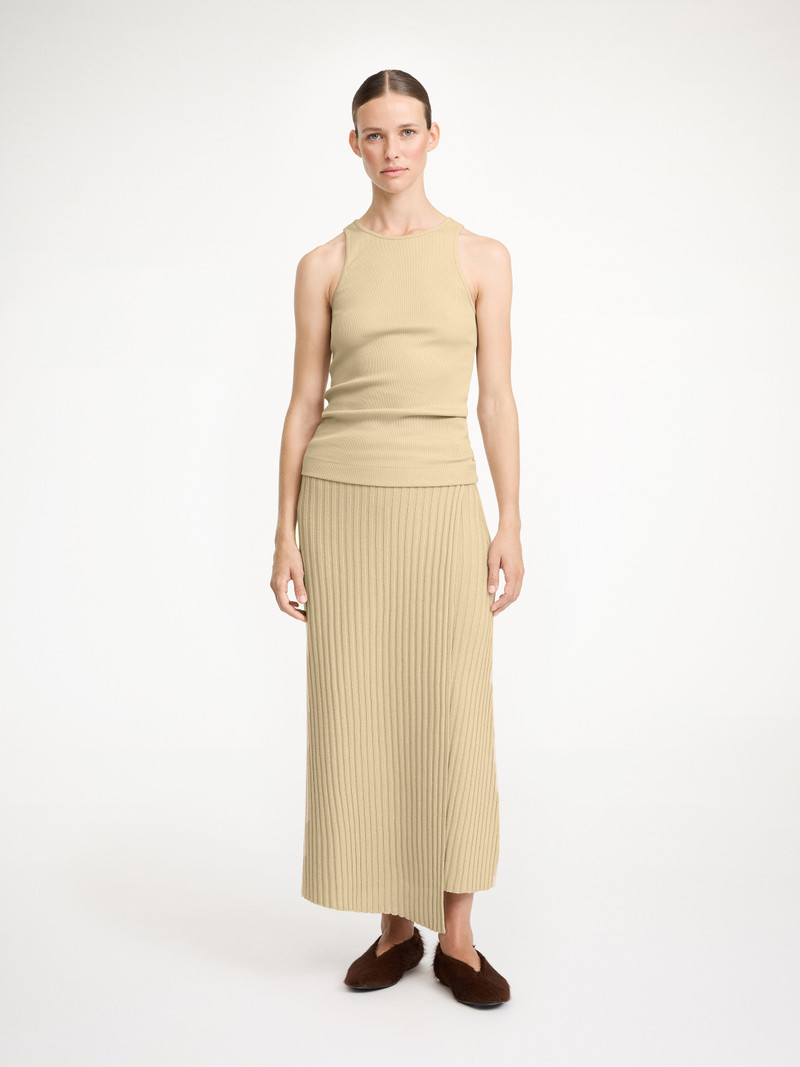 BY MALENE BIRGER Cassila wool midi skirt outlook