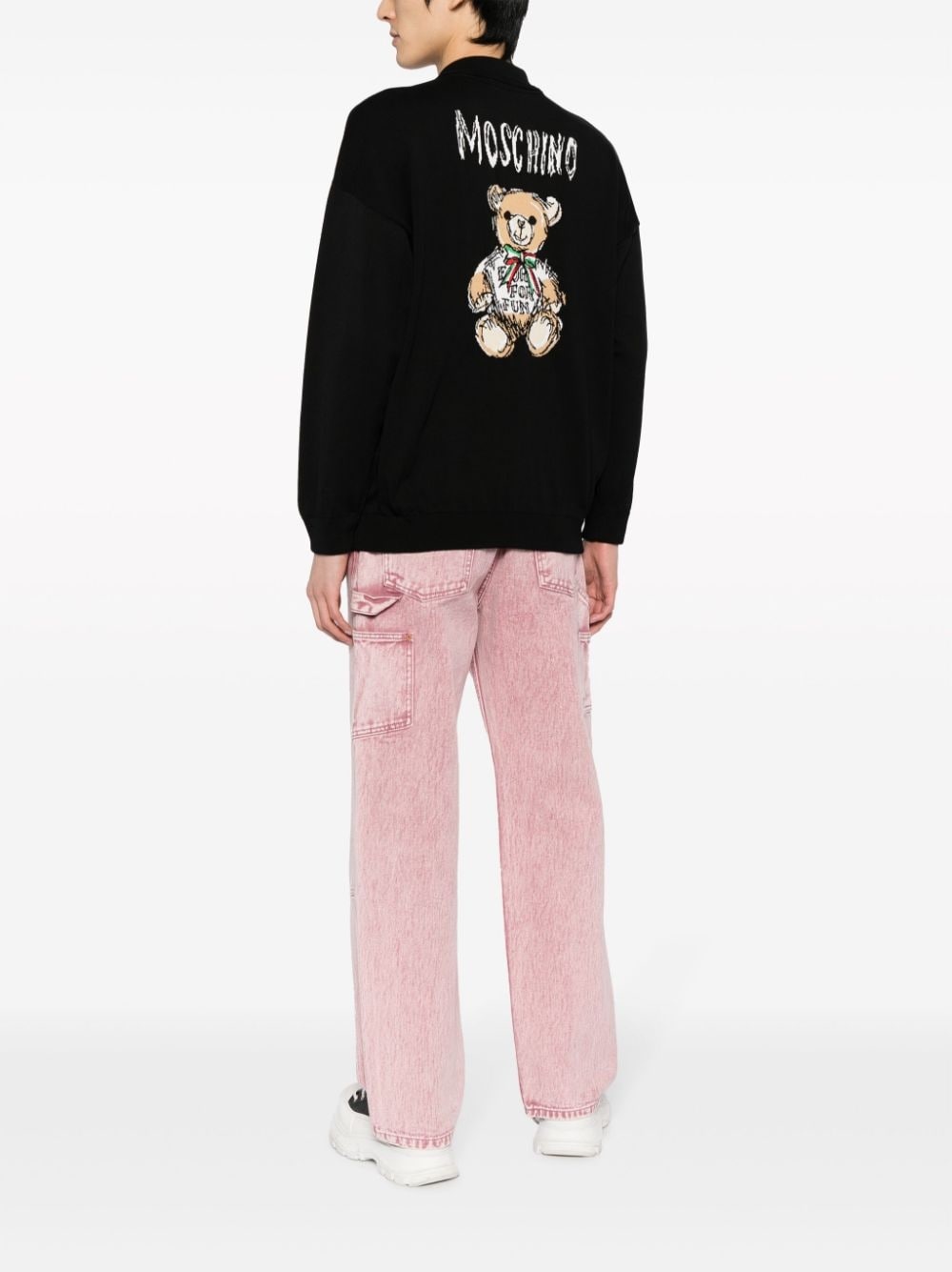 Archive Teddy fine-knit cardigan - 2