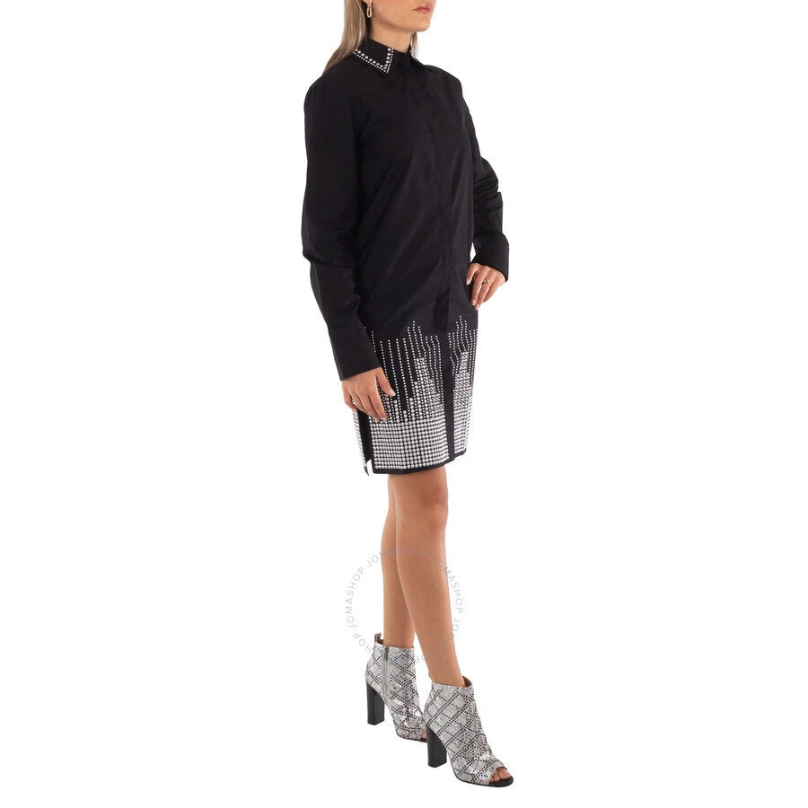 Rabanne Embellished Stud Shirt Dress - 2