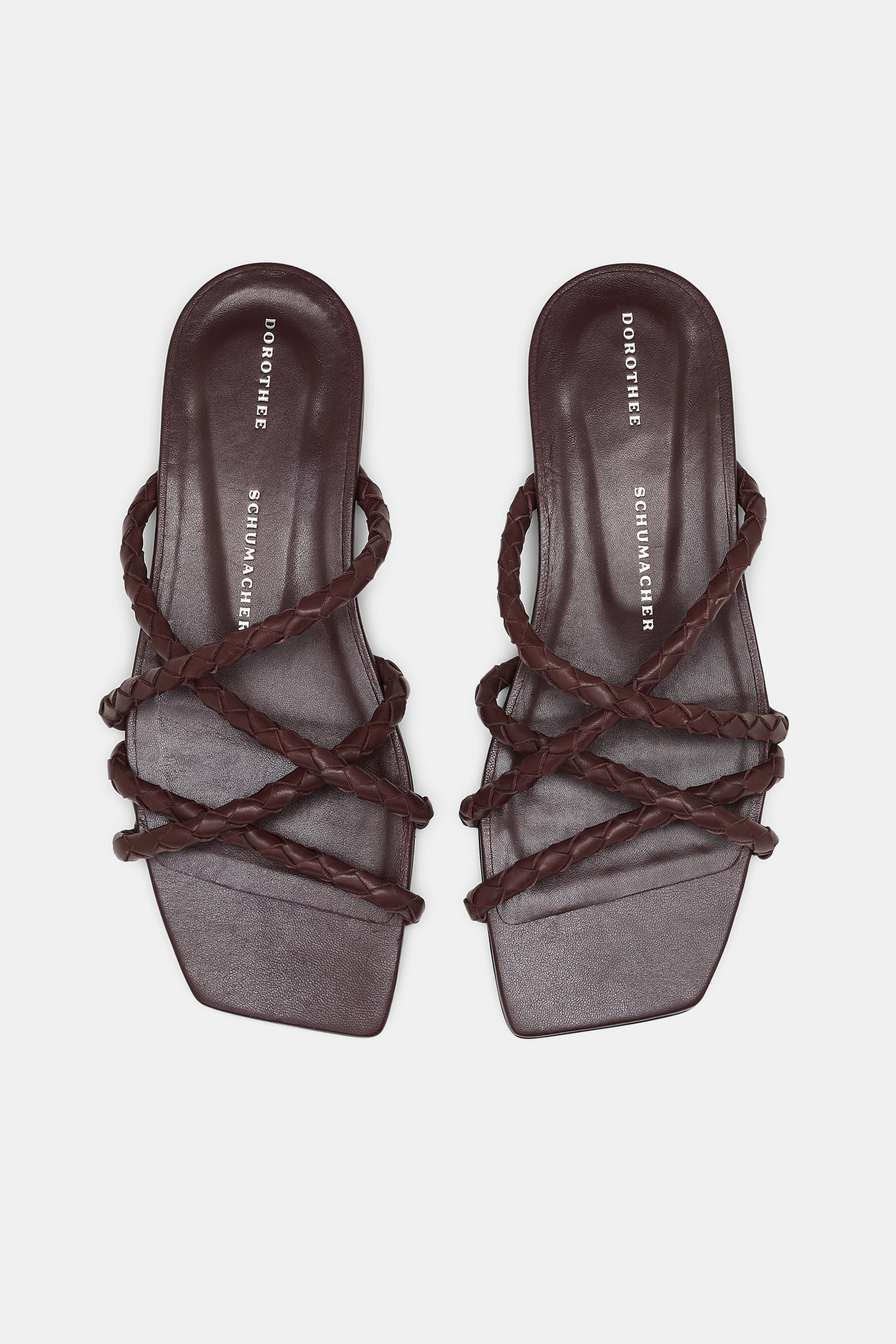 WOVEN ELEGANCE Cord sandal - 4