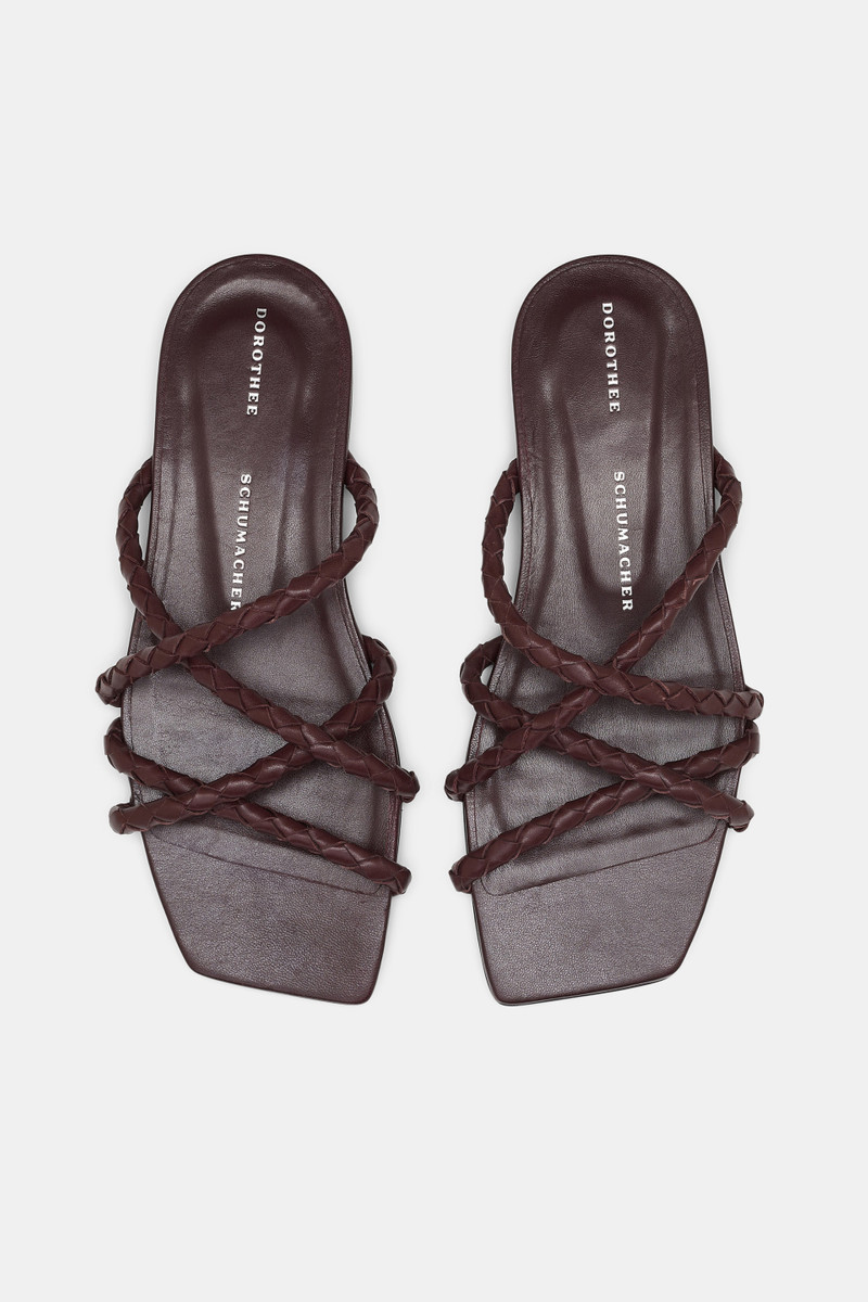 WOVEN ELEGANCE Cord sandal 4