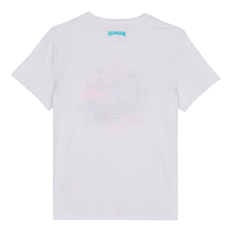 Vilebrequin Men Cotton T-Shirt Multicolore Medusa outlook