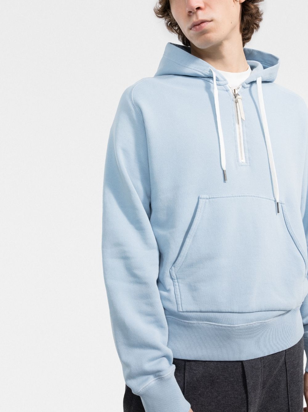 drawstring pullover hoodie - 3