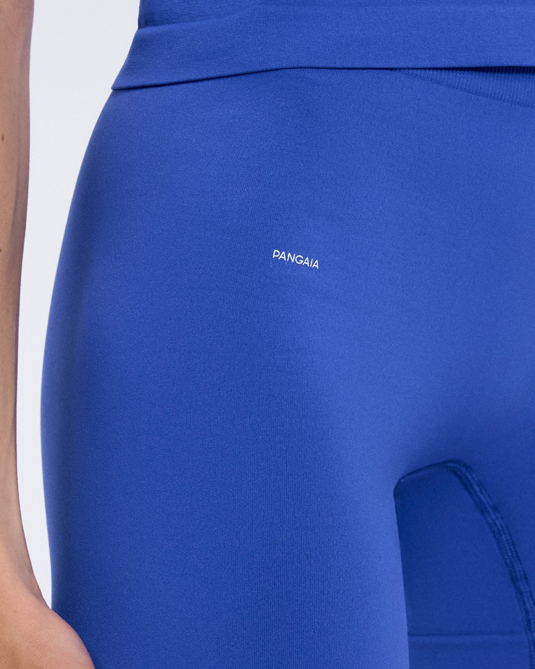 Womens Plant-Stretch Compressive Shorts - Gaia Blue - 5