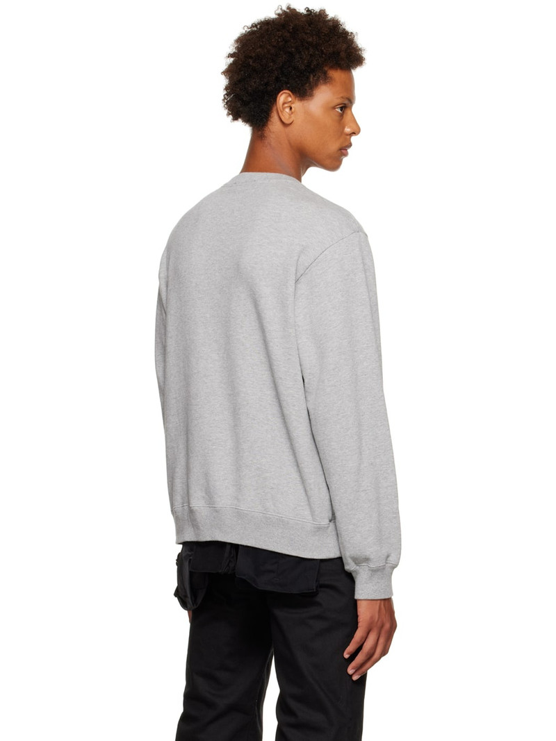 Gray 'Fight War' Sweatshirt 3
