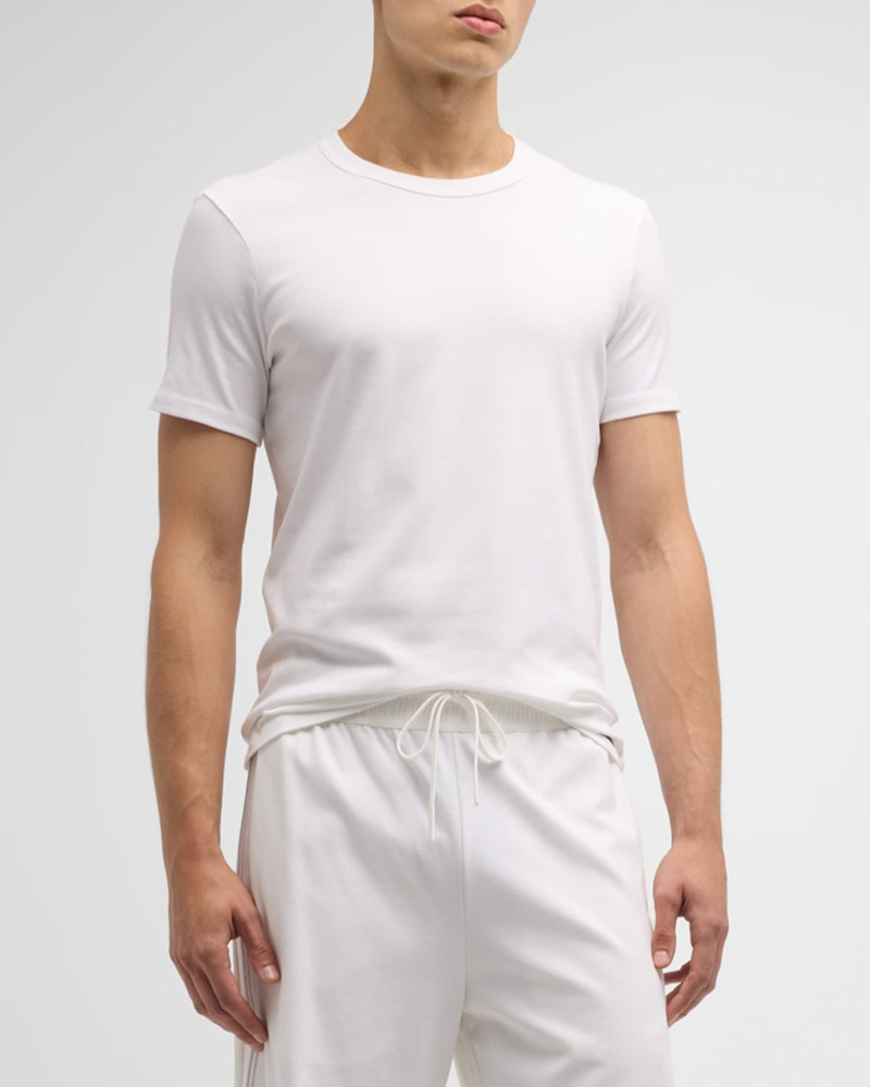 Men's Solid Stretch Jersey T-Shirt 4