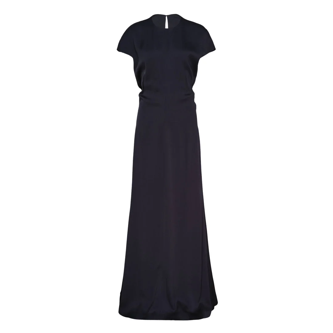 Viscose Sablé Envers Gown - 1