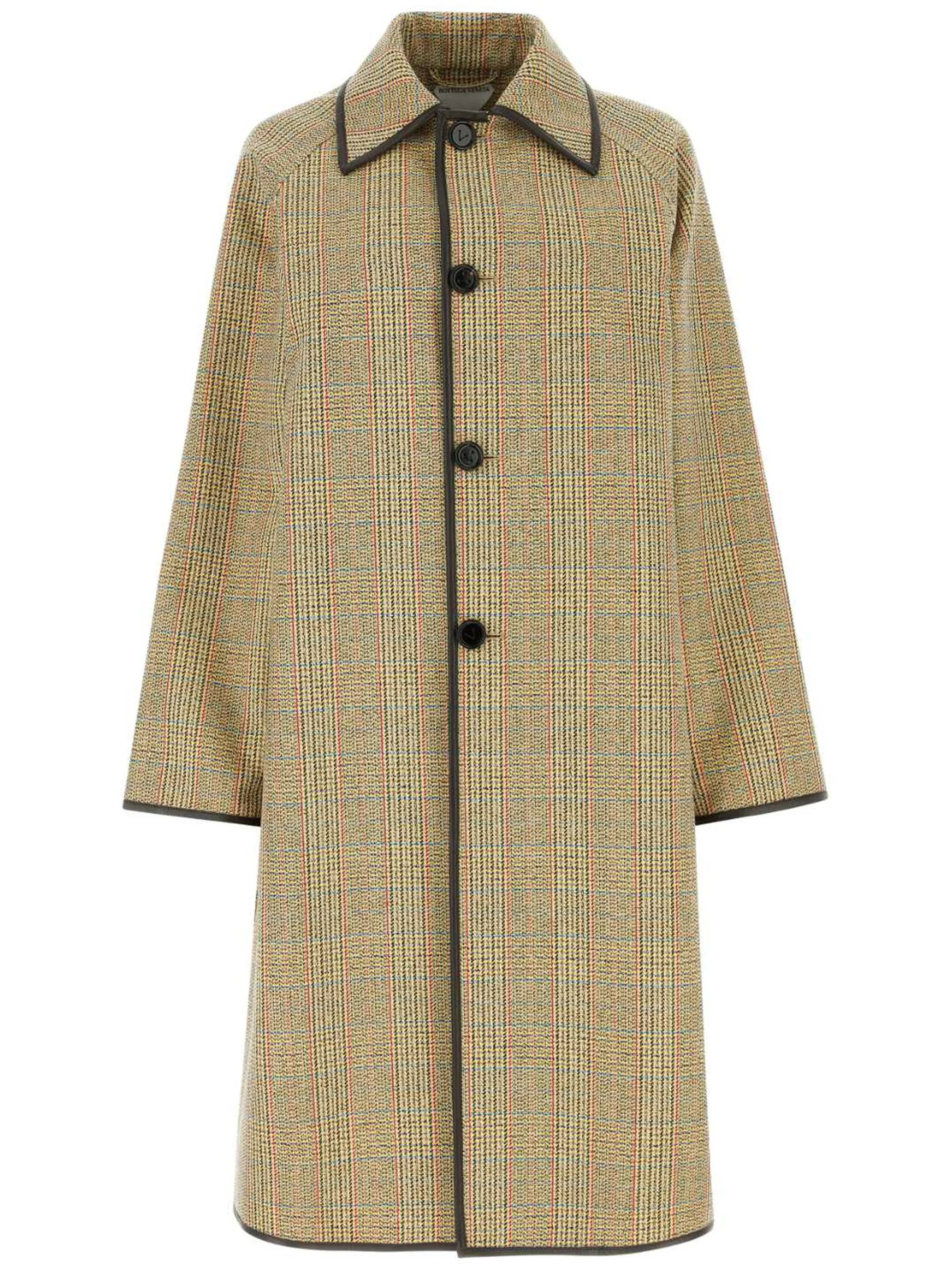 Prince of Wales check patterned coat - 1