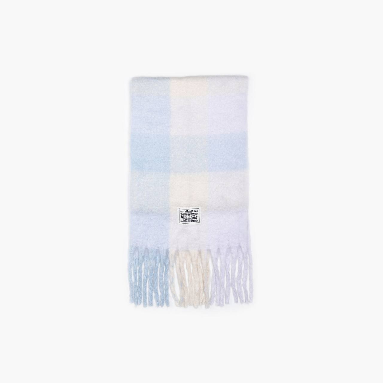 POP OF PLAID SCARF - 4