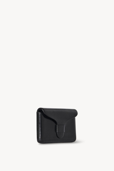 The Row Nikin CC Case in Leather outlook