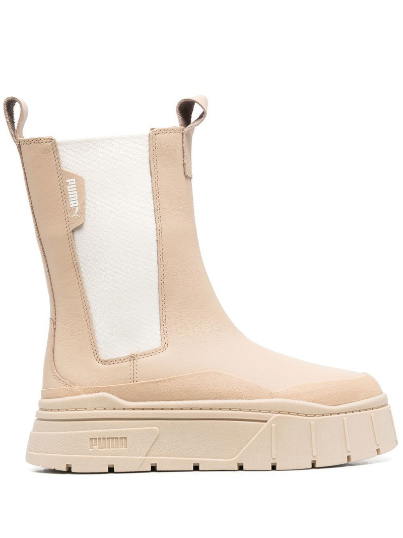 Mayve Stack Chelsea boots 1