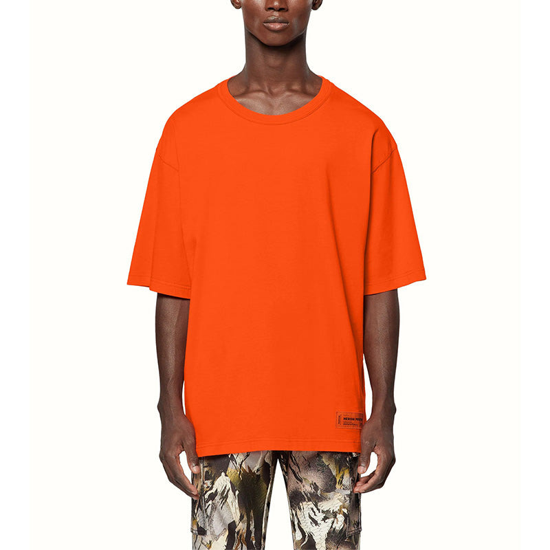 HERON PRESTON Logo Recycled T-shirt 'Orange' HMAA025C99JER0012200 - 3