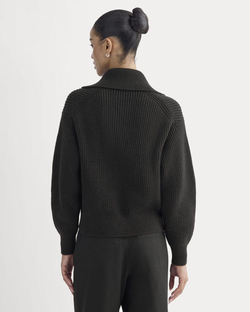 THE FULL-ZIP SWEATER IN EVERYDAY COTTON 5