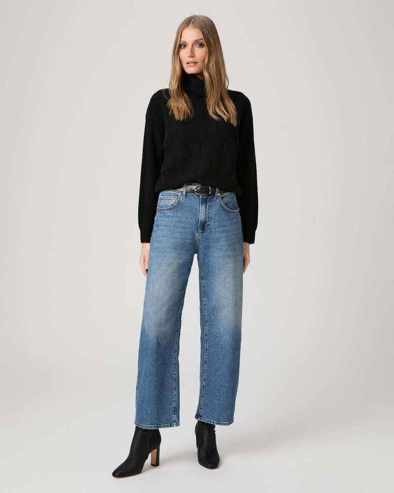 PAIGE Arellia Ankle Barrel Leg Jean outlook