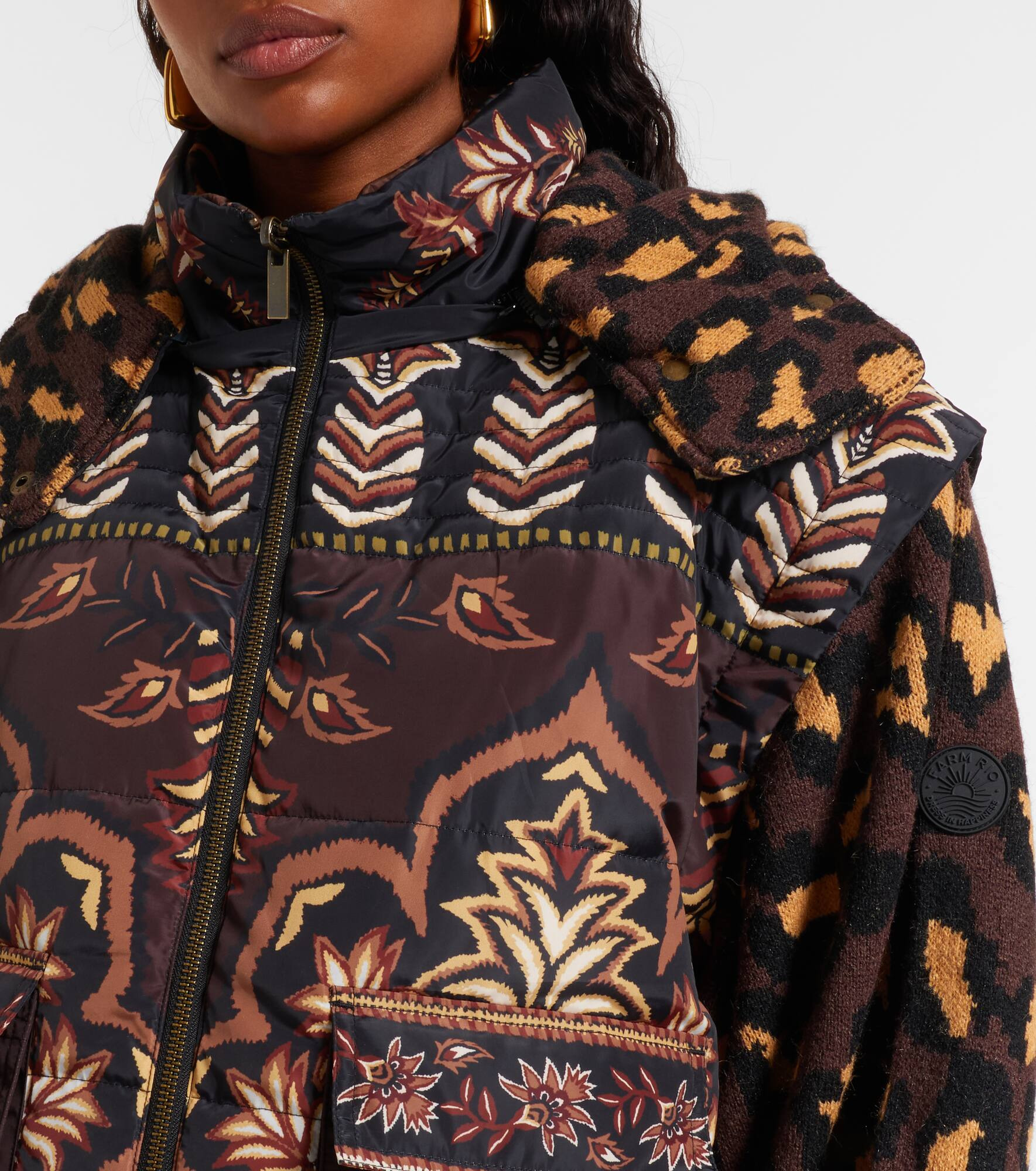 Winter Ainika paneled jacket - 4