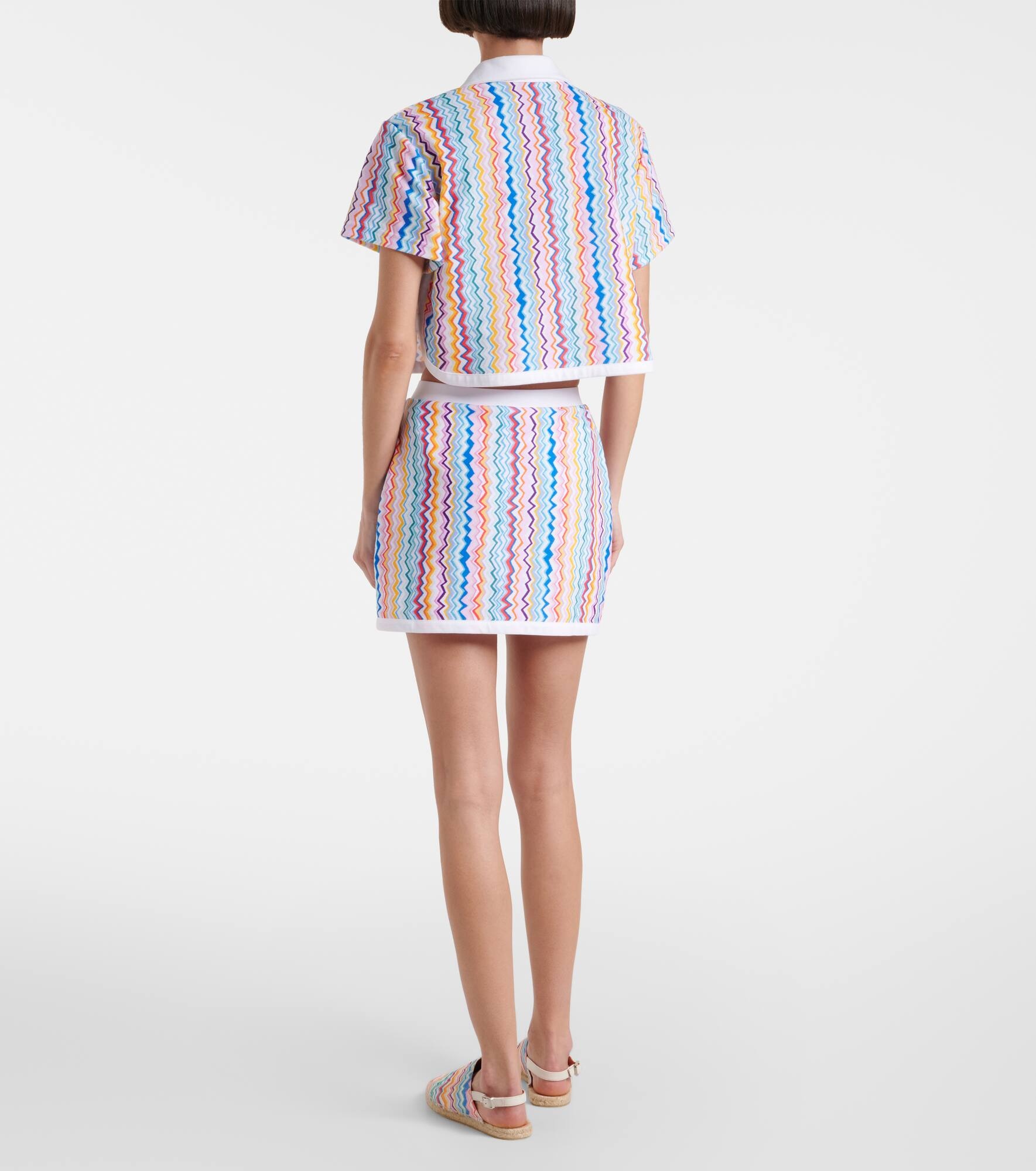 Zigzag wrap skirt - 3