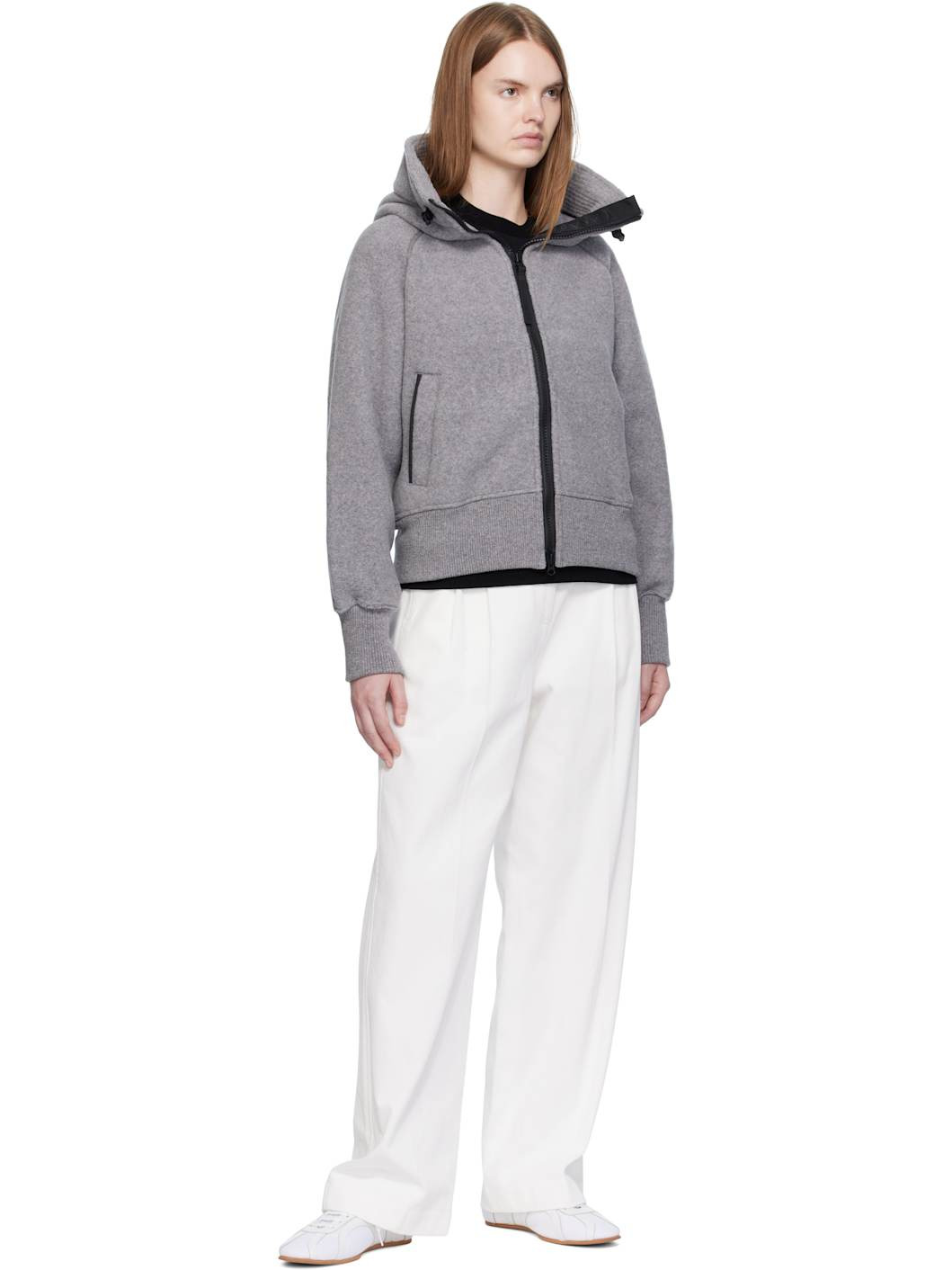 Gray 'Black Label' Chilliwack Kind Fleece Bomber Jacket - 5