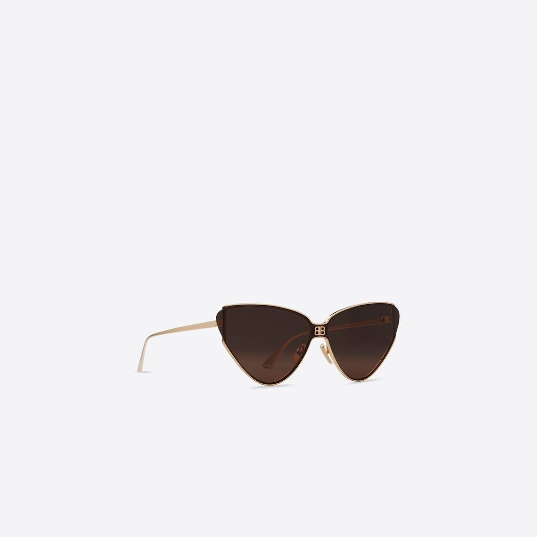 Shield 2.0 Cat Sunglasses  in Gold - 4