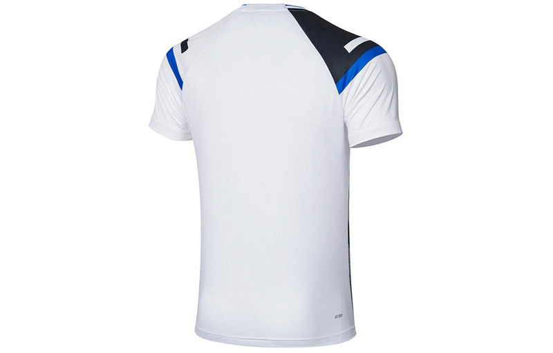 Li-Ning Li-Ning Badminton Training T-shirt 'White Black' AAYR011-1 outlook