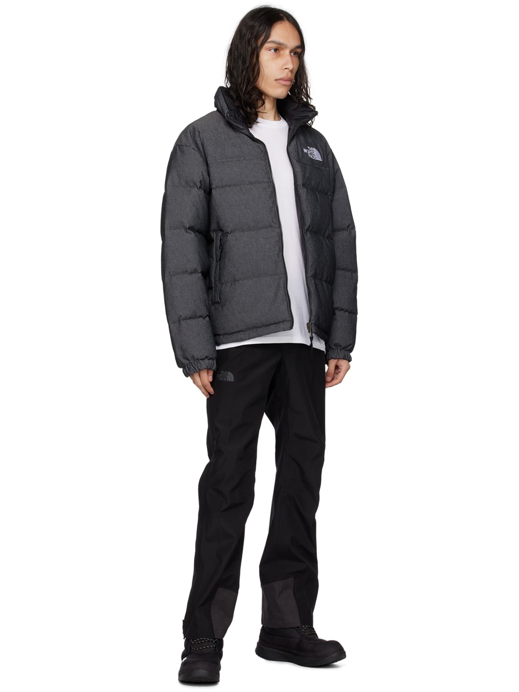 Black '92 Nuptse Reversible Down Jacket - 5