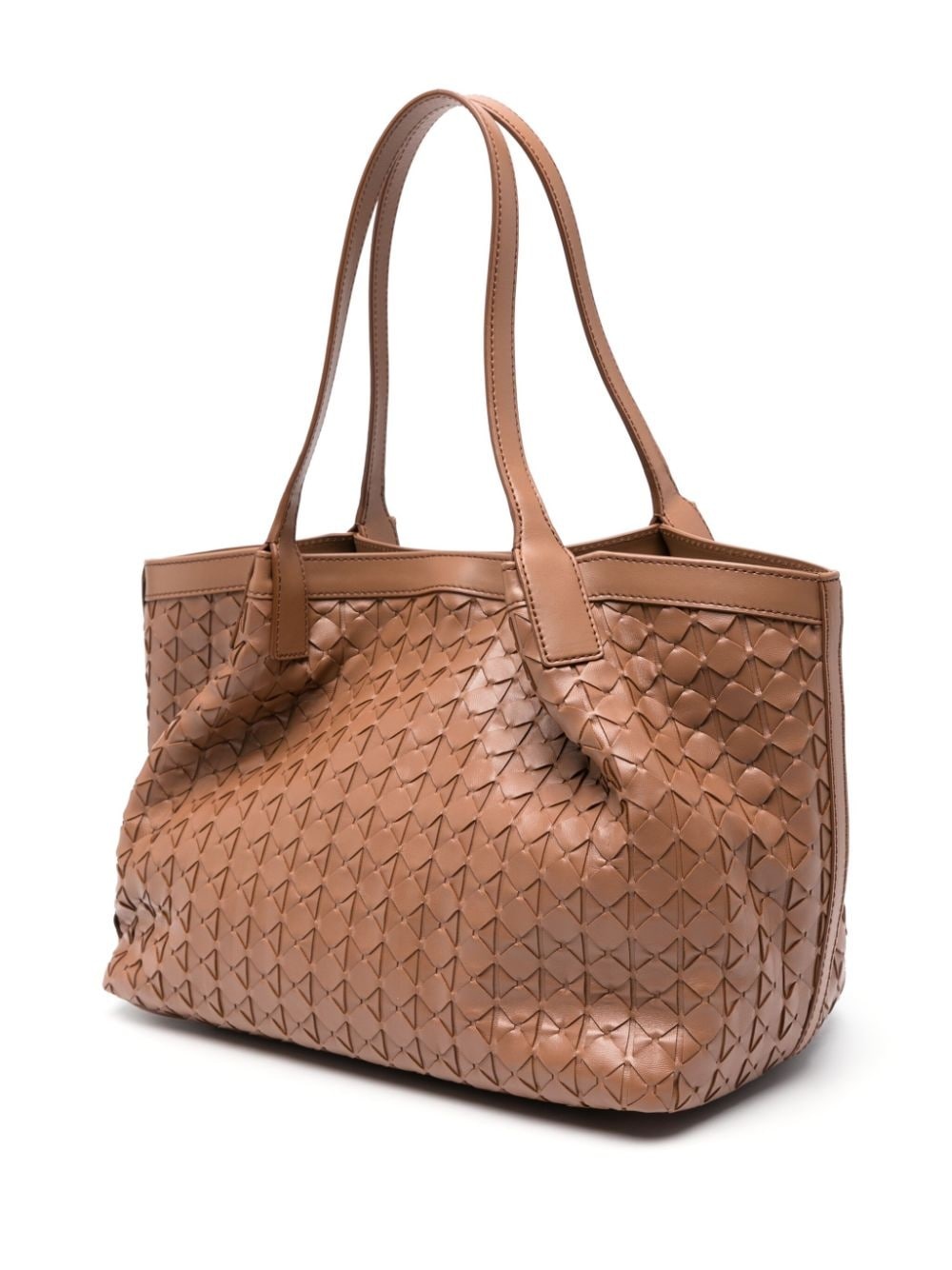 small Secret Mosaico leather tote bag - 5