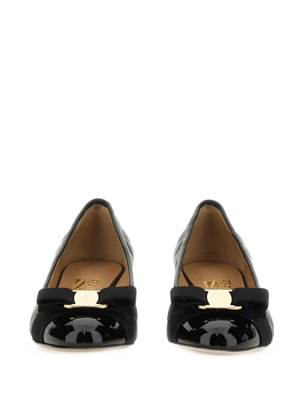 quilted bow pumps - 4
