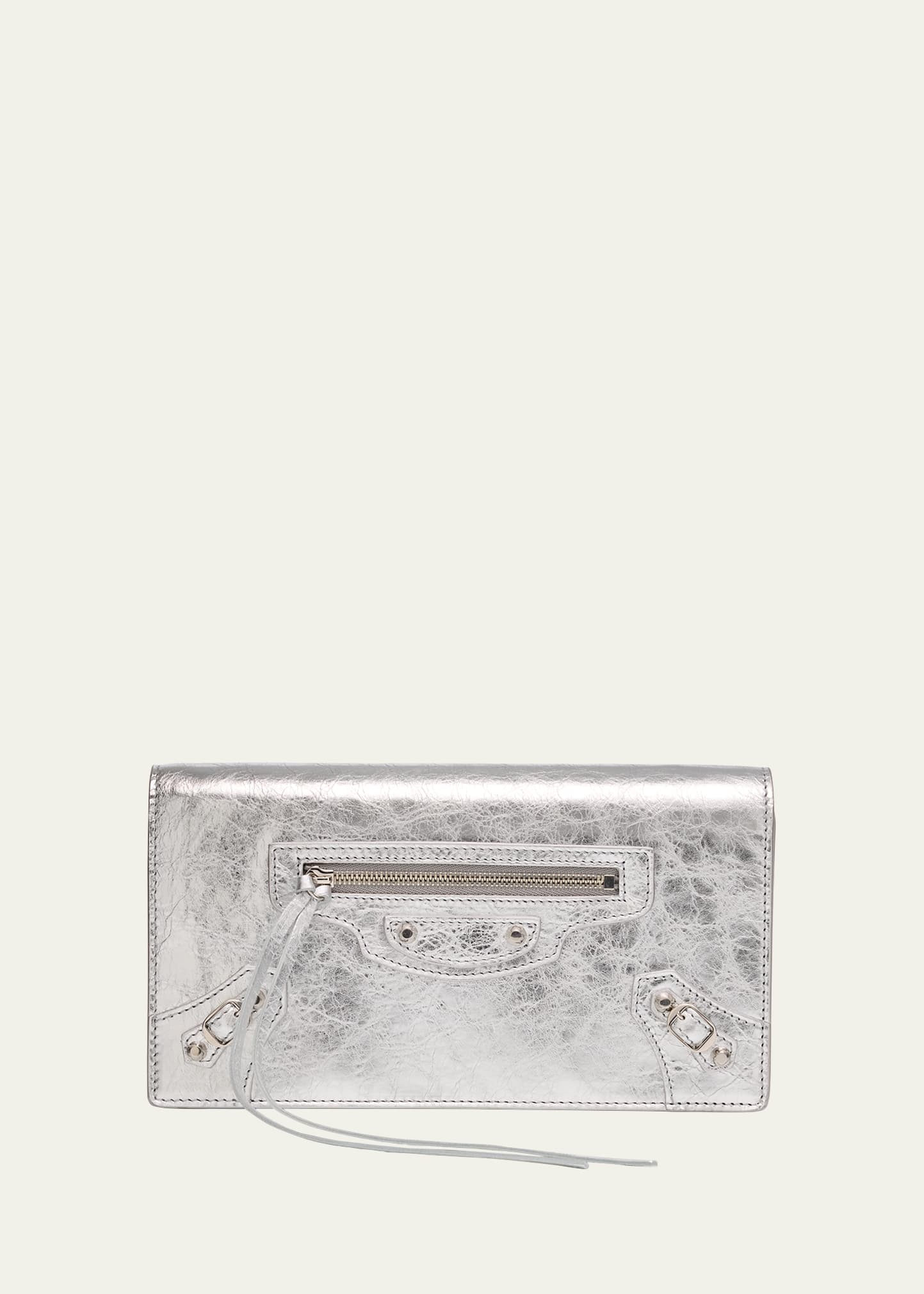 Le City Metallic Leather Wallet - 1