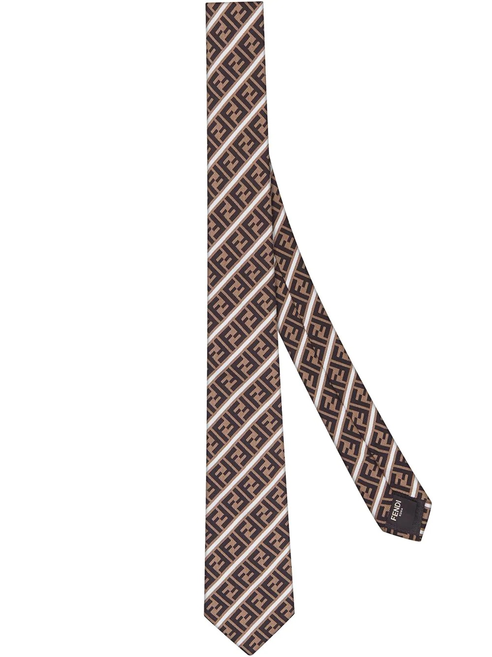 FF striped neck tie - 1