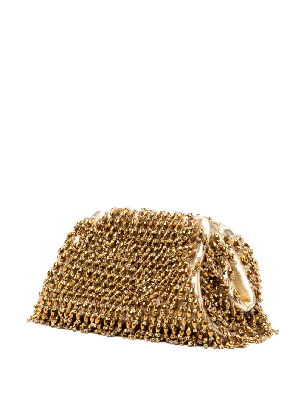 crystal embellishment clutch bag - 3