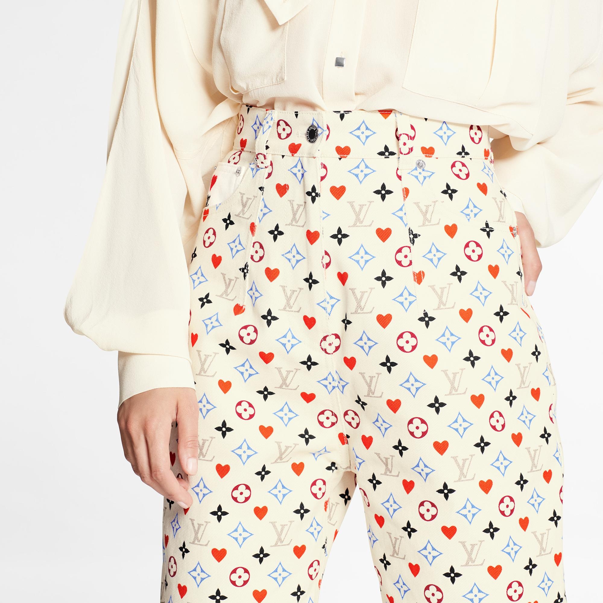 Game On LV Ace Pocket Mom Pants  - 3