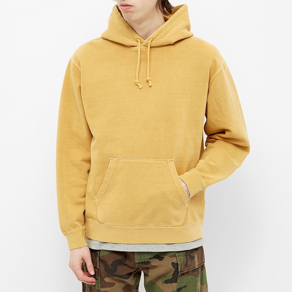 Beams Plus Pigment Dyed Popover Hoody - 4