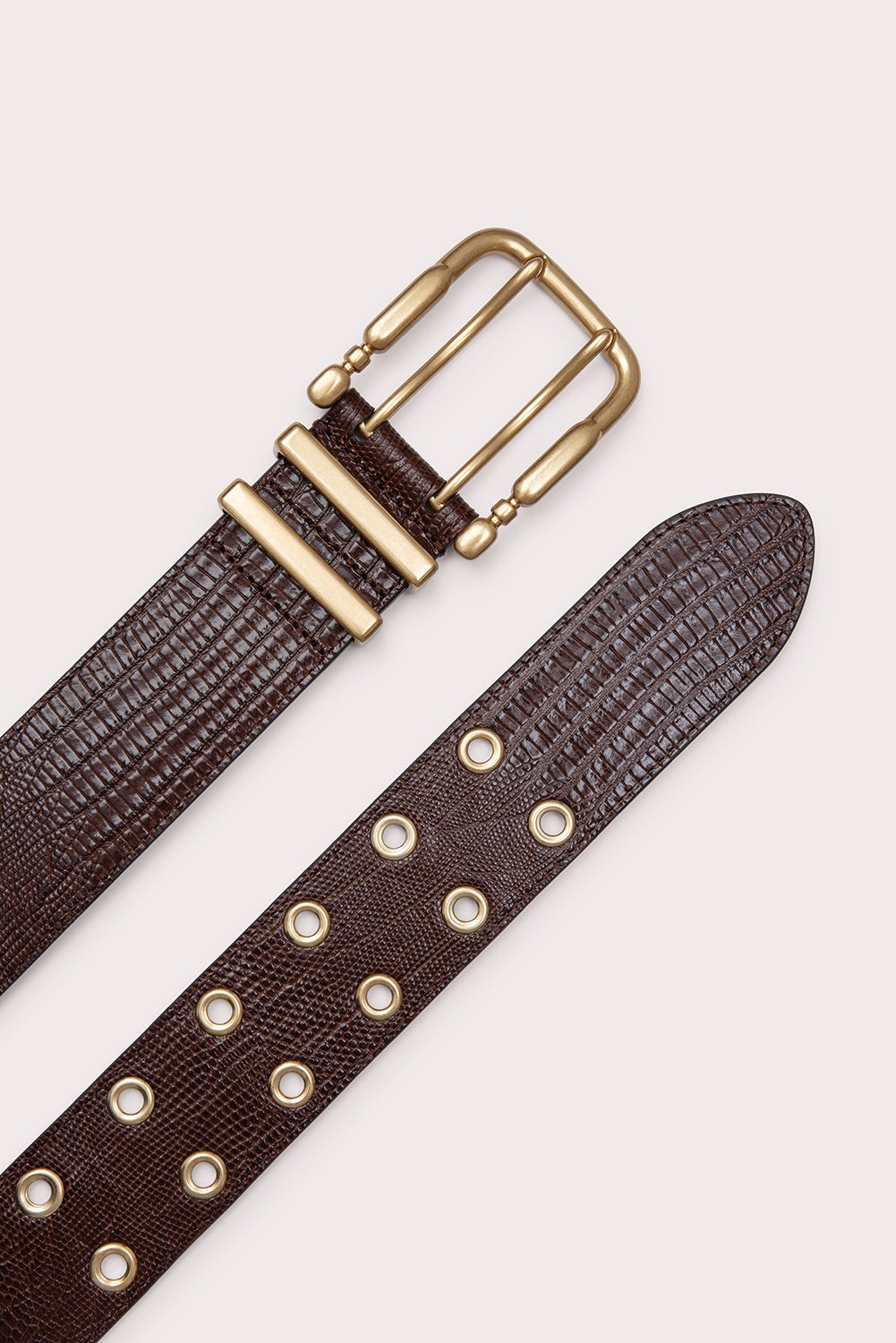 Duo Sequoia Lizard Embossed Leather - 2