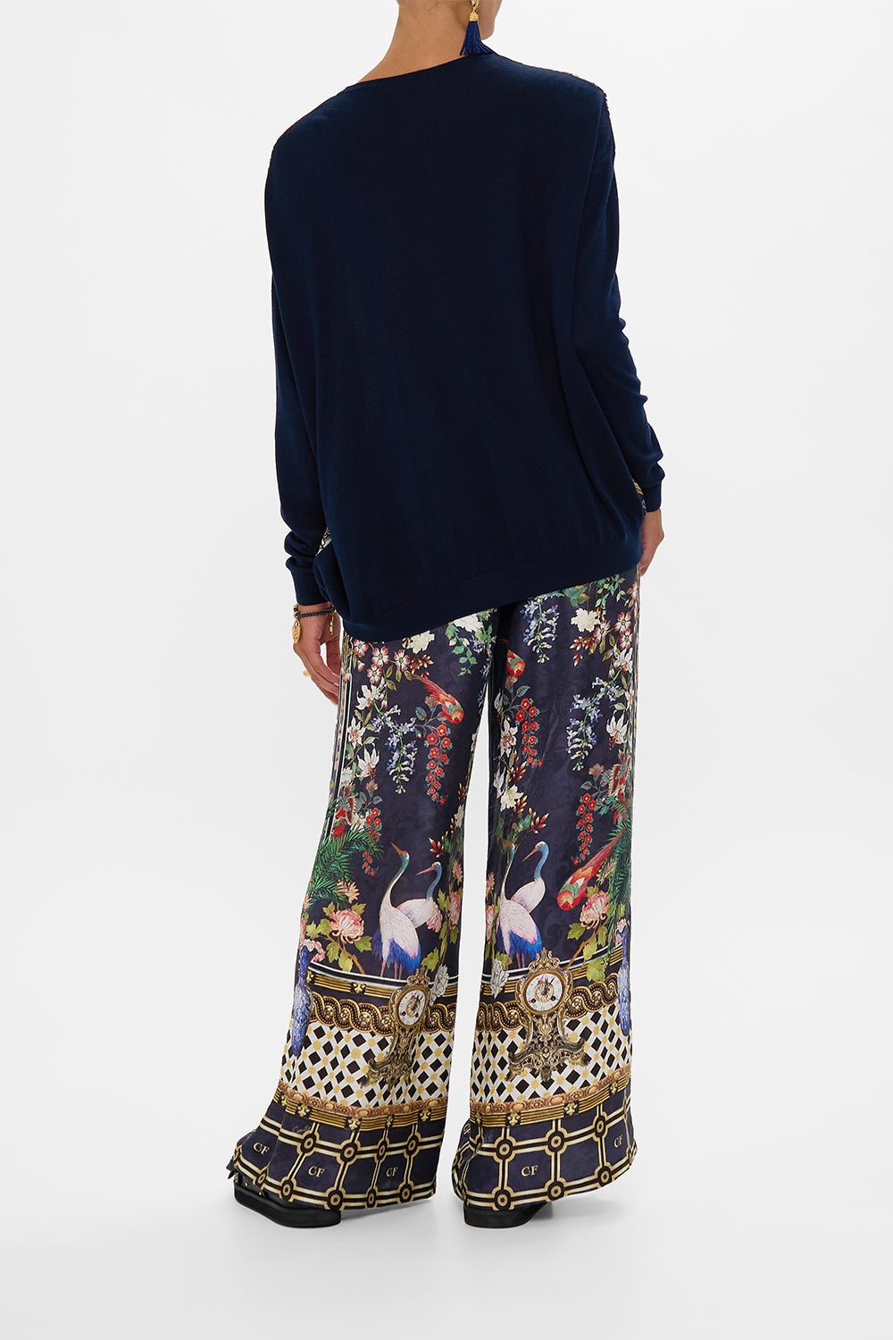 LONG SLEEVE JUMPER WITH PRINT FRONT - 3
