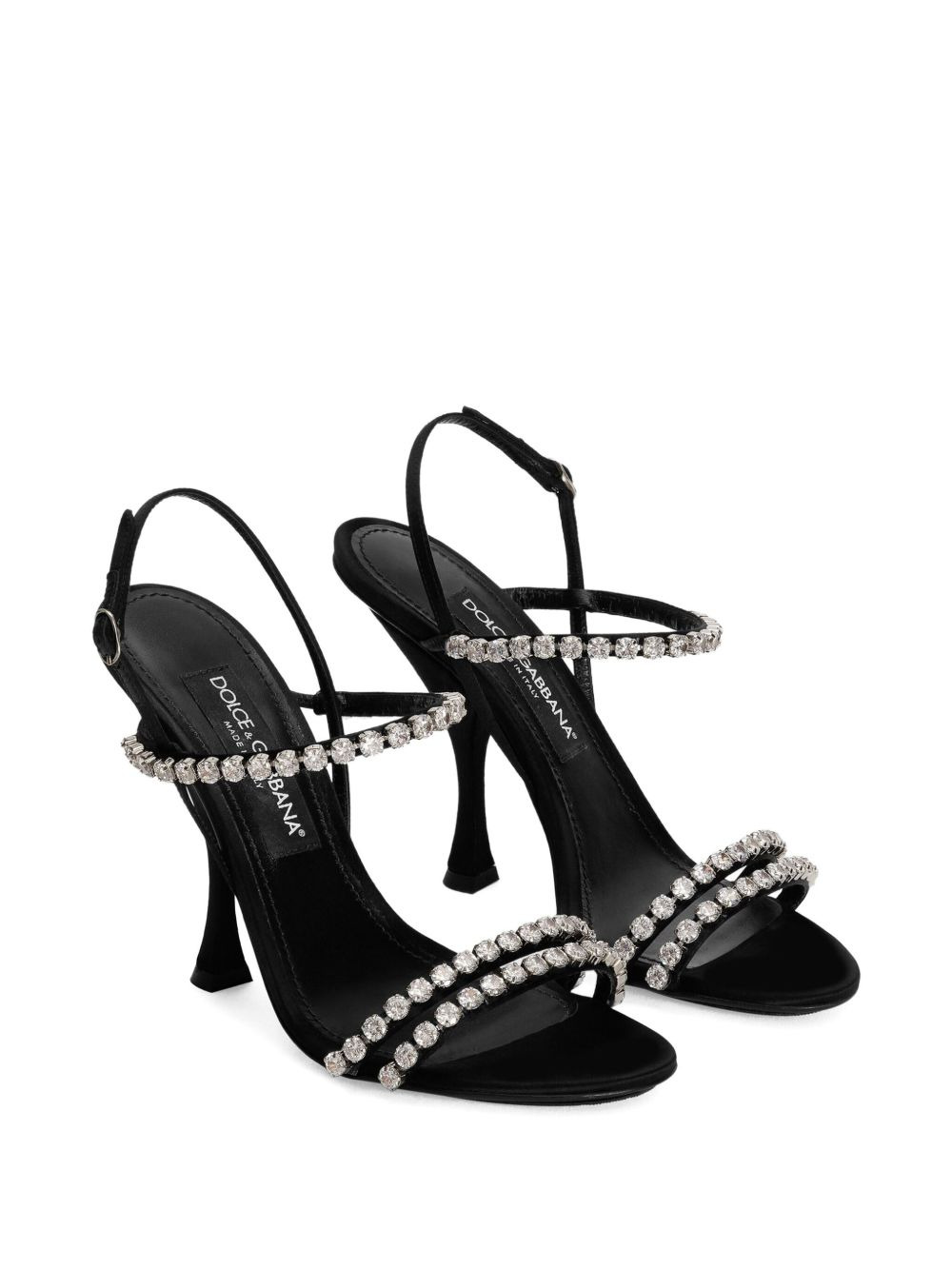 crystal-embellished sandals - 2