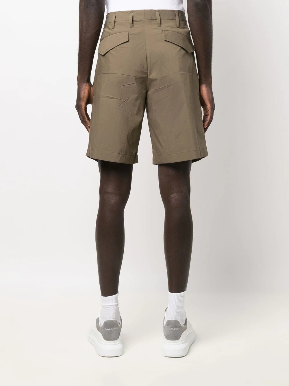 tailored cotton shorts - 4