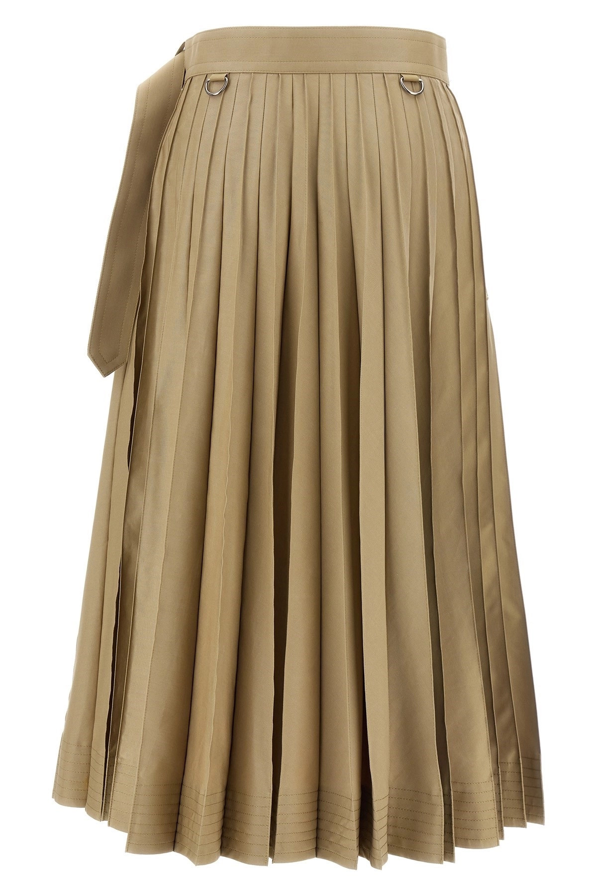 Long pleated skirt - 3