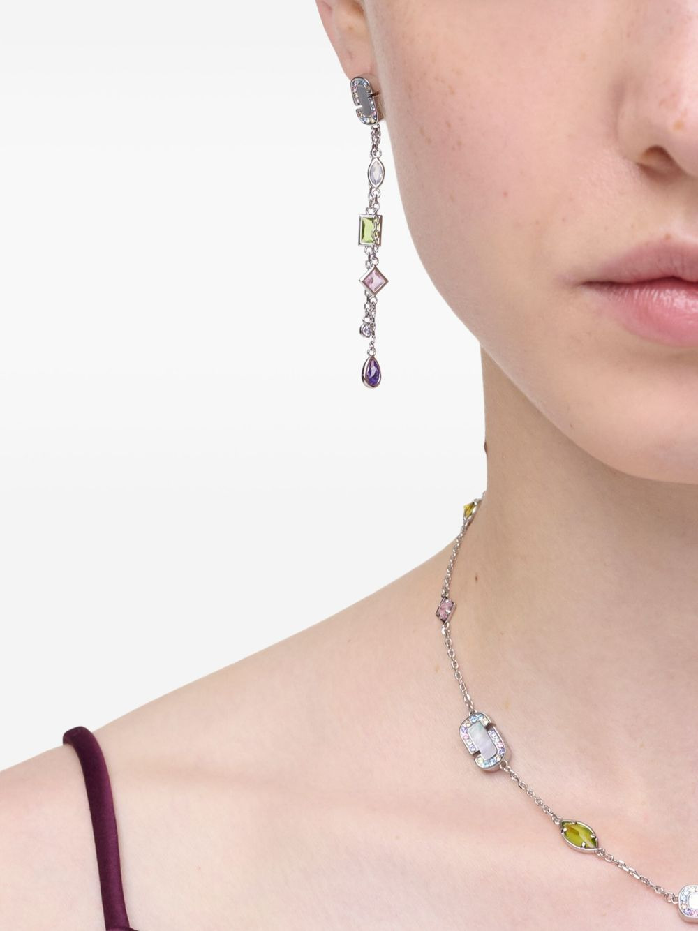 The J Marc Luxe Gem Linear earrings - 4