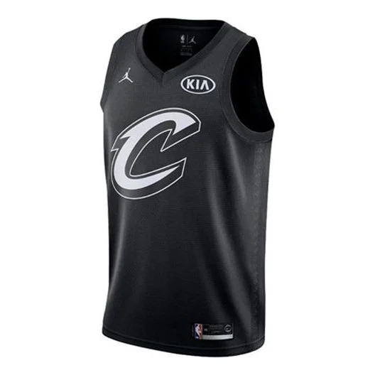 Air Jordan LeBron James All-Star Edition Authentic Jersey AU Black 928867-010 - 1