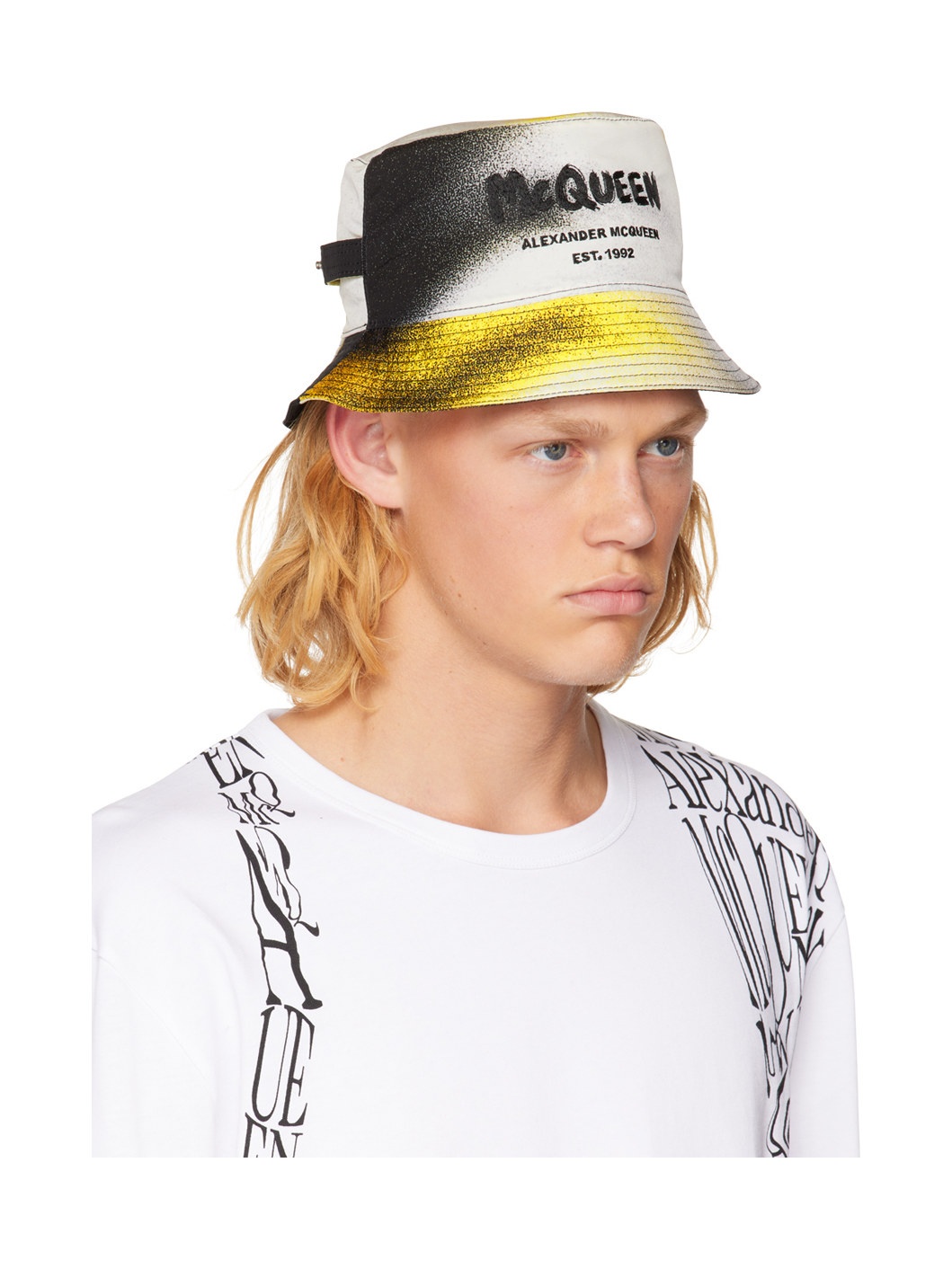 Black Silhouette Bucket Hat - 2