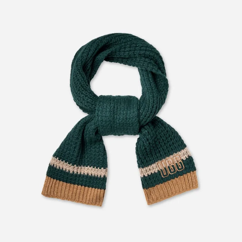 ® Men's Waffle Stripe Scarf - 1