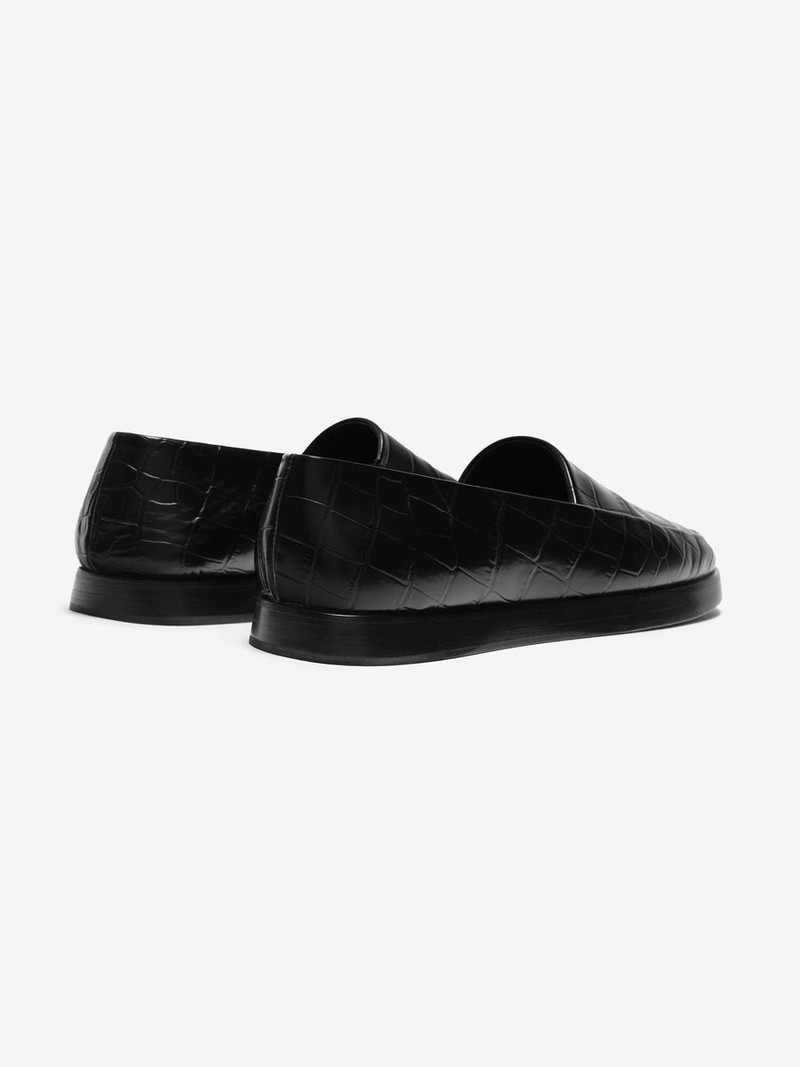 Croc Embossed Loafer 3