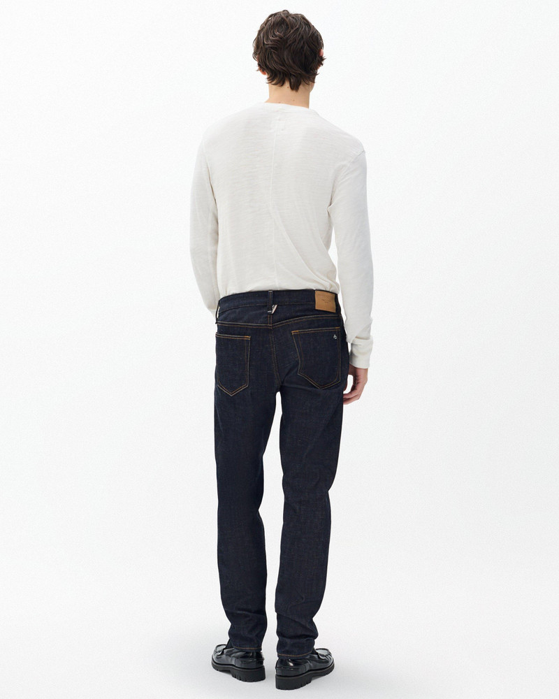 Fit 3 Athletic Jeans rb Selvedge in Raw Indigo 5