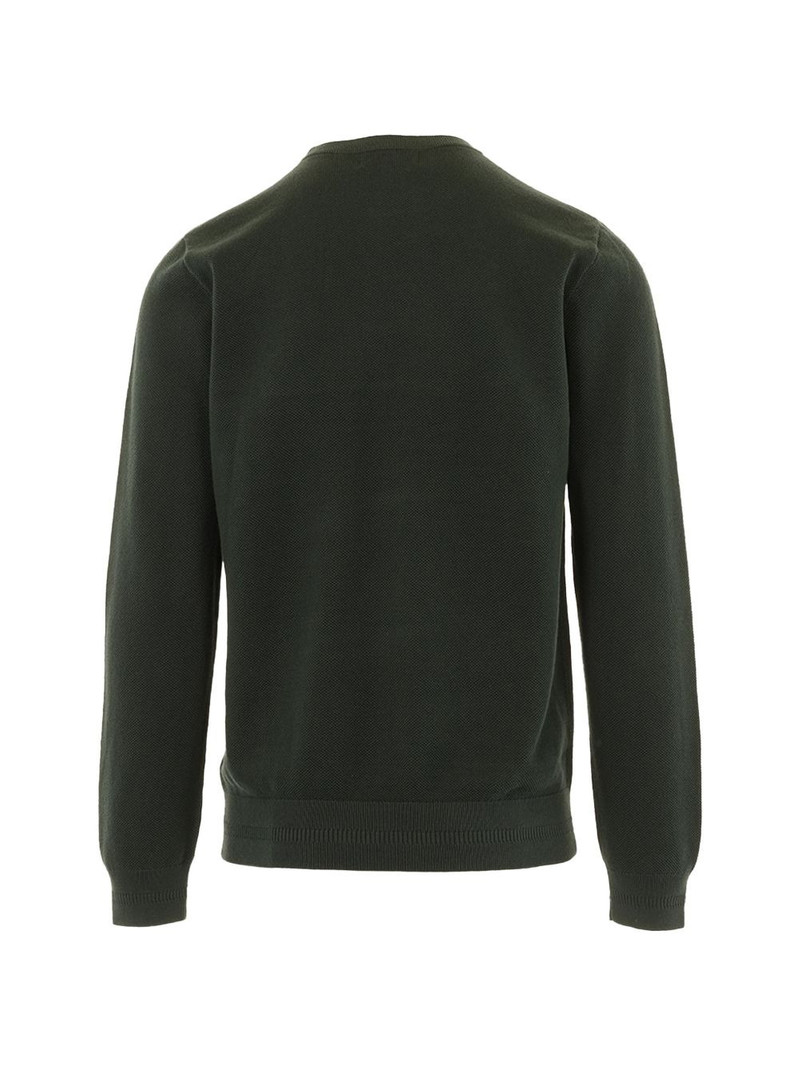 Fred Perry embroidered crew-neck sweater outlook