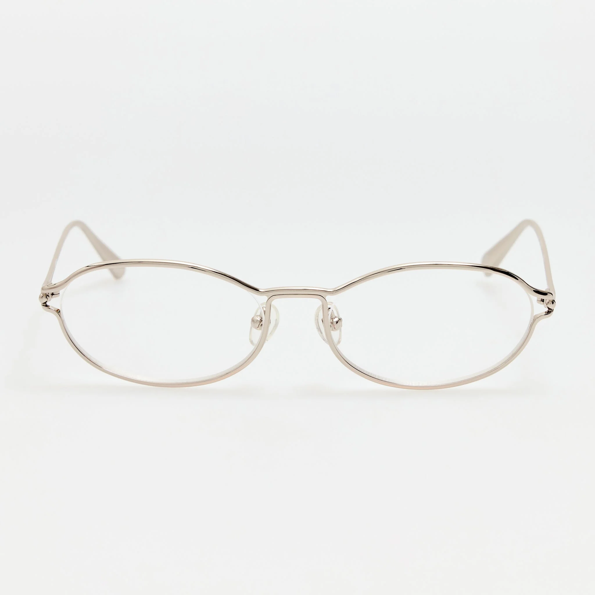 Oval Optical in Silver - 1