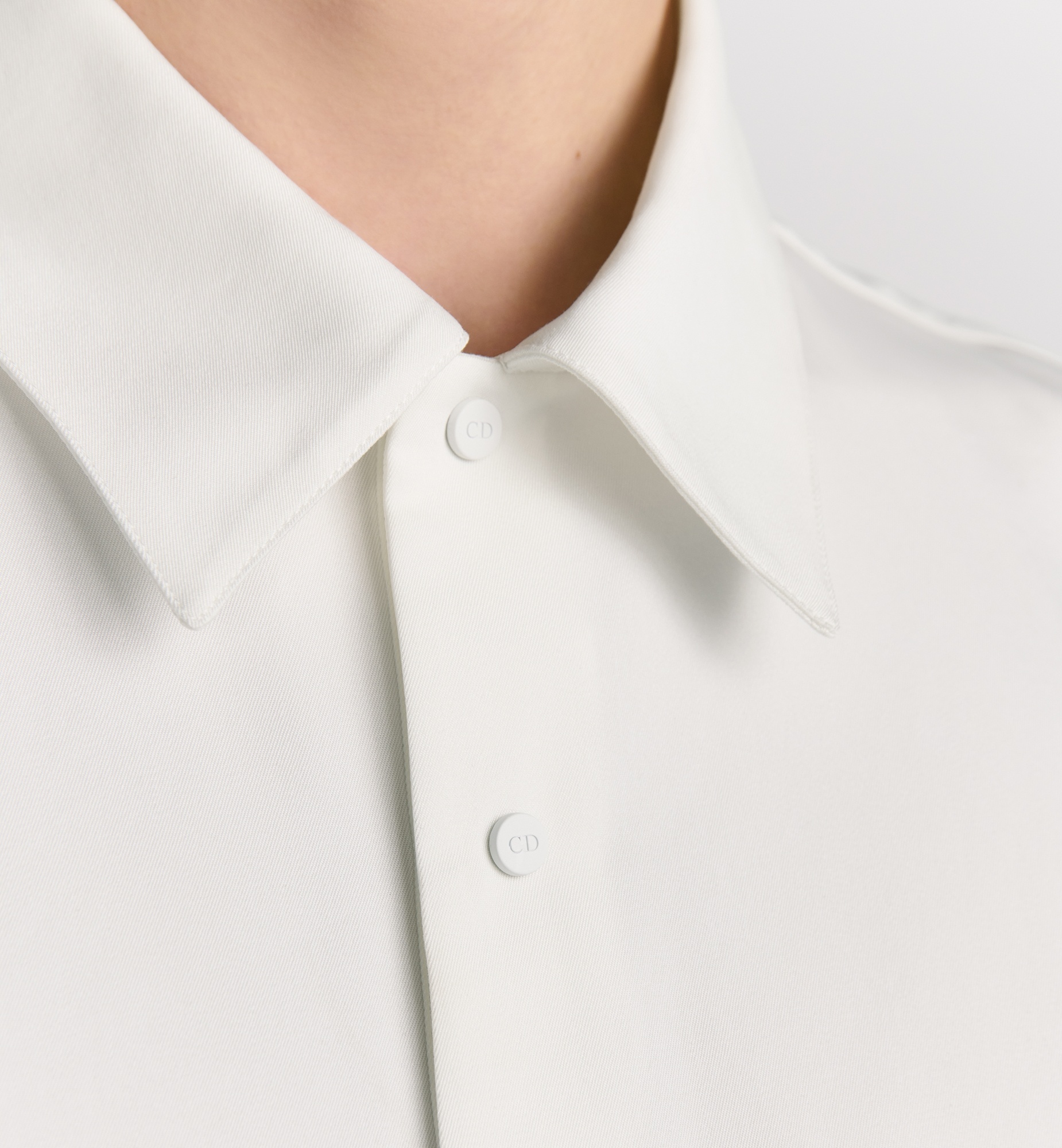 Polo Shirt with CD Diamond Embroidery - 5