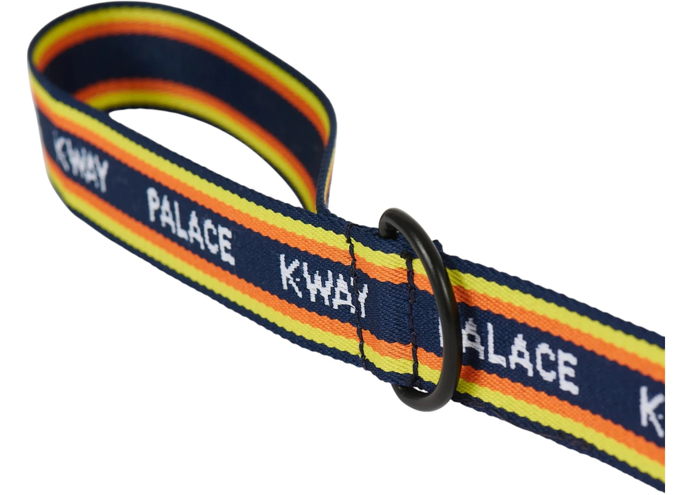 Palace K-Way Dog Leash Navy/Yellow Stripe - 3