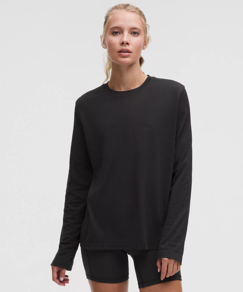 Swiftly Relaxed Long-Sleeve Shirt *Updated Fit 1
