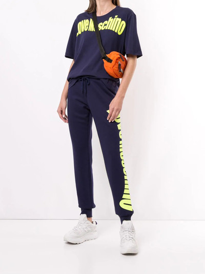 Moschino logo flex trousers outlook